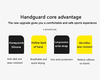 "Guantes de Gym con Soporte de Muñeca - Agarre Antideslizante y Máxima Protección"