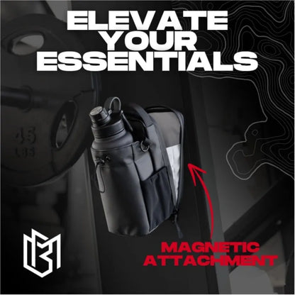 "Riñonera Deportiva Táctica con Cierre Magnético - Resistente al Agua | Organización Total"